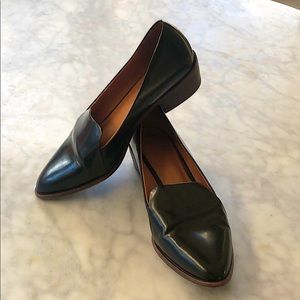 Madewell Black Leather Oxford Shoes 8/8.5